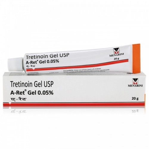 A Ret Gel 0.05% (20gm) Tretinoin Gel USP - Genericaura