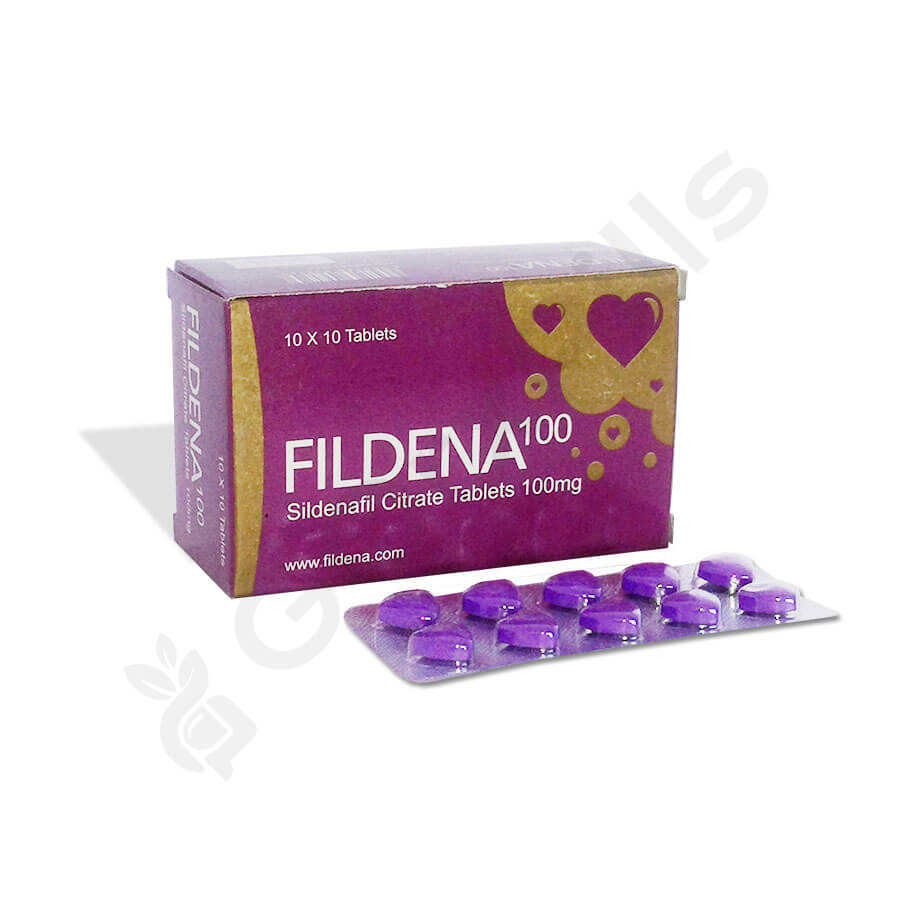 Buy Fildena 100 mg (Sildenafil) | Work & Reviews [20% Off]