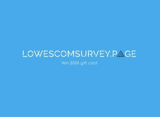 lowescomsurveypage