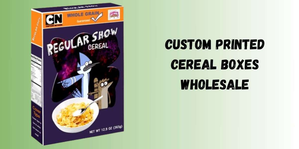 Custom Cereal Packaging Boxes Magic Bullet for Breakfast