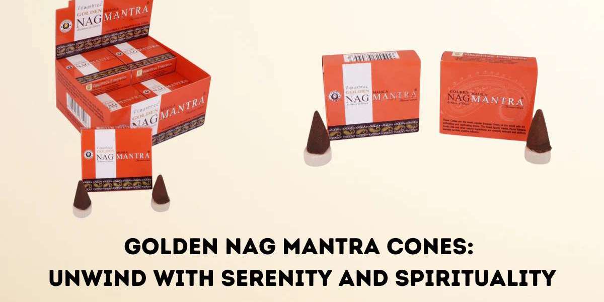 Golden Nag Mantra Cones: Unwind with Serenity and Spirituality