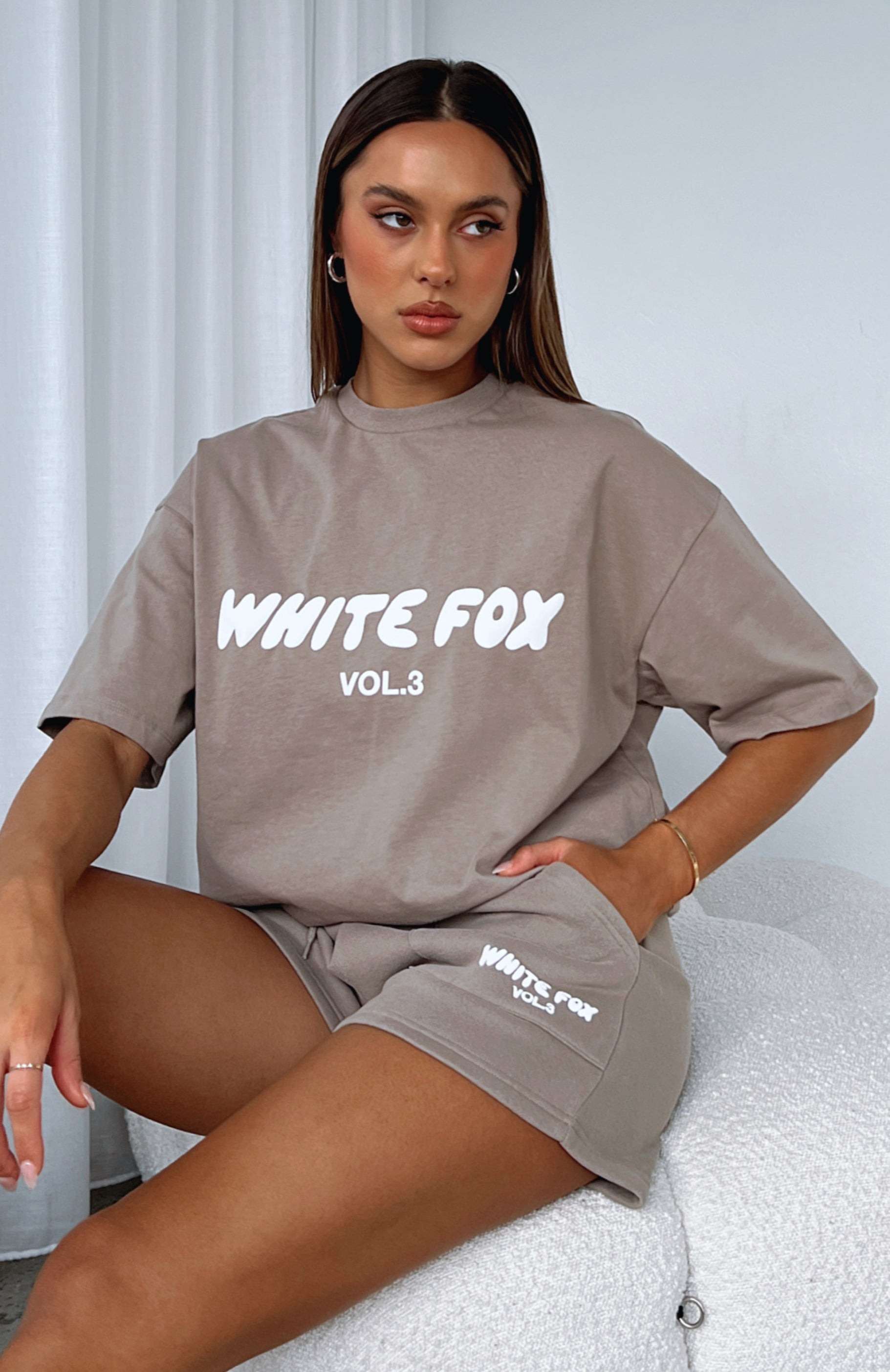 white fox t shirt