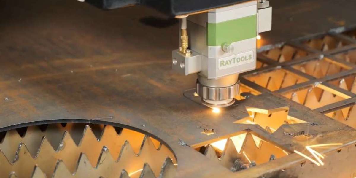 How does a laser machine for metal cutting work at Mart Laser