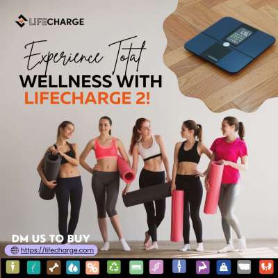 LifeCHARGE Smart Scale 2, with 22 Body Composition Analyzer Profile Picture