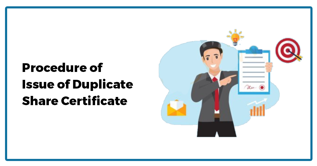 How to get duplicate share certificate in India? Easy Steps