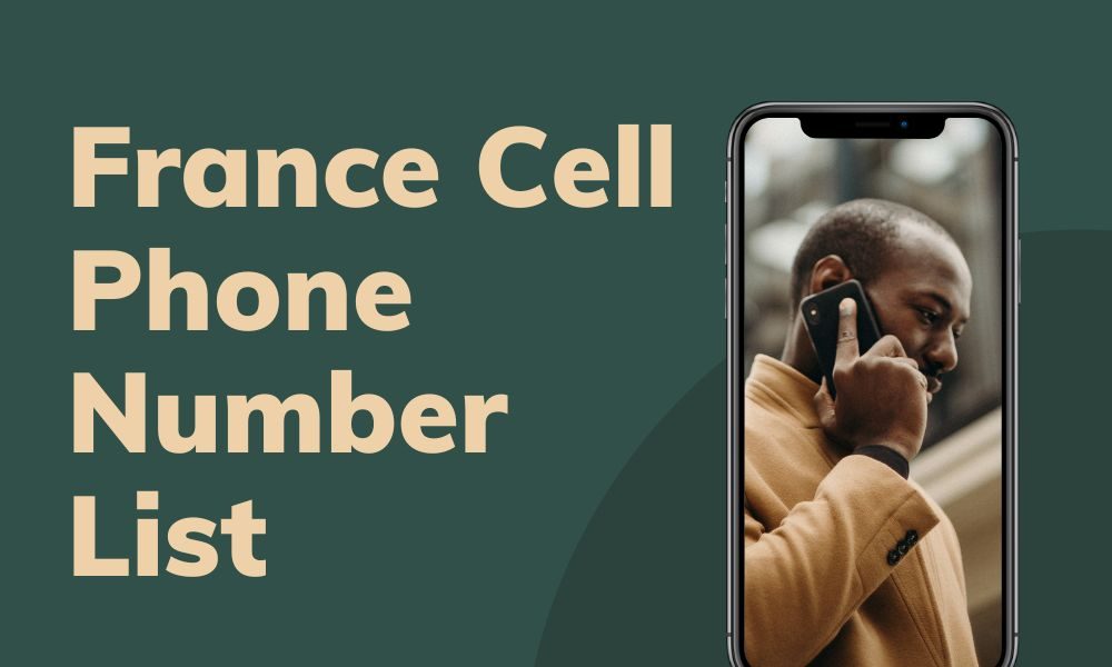 France Cell Phone Number List | Bulk Email Data