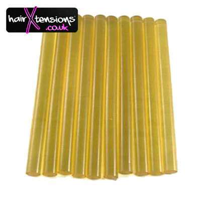 SMALL AMBER KERATIN GLUE STICKS (PACK OF 12) Profile Picture