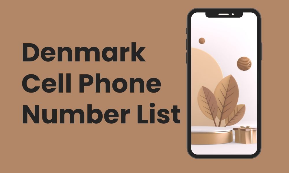 Denmark Cell Phone Number List For SMS Marketing