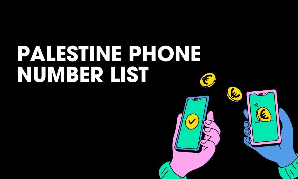 Palestine phone number list 3 Million Contact Leads