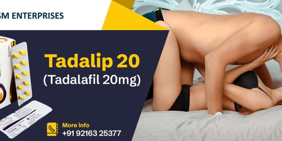 Combat Impotence & Handle Male Sensual Health With Tadalip 20mg