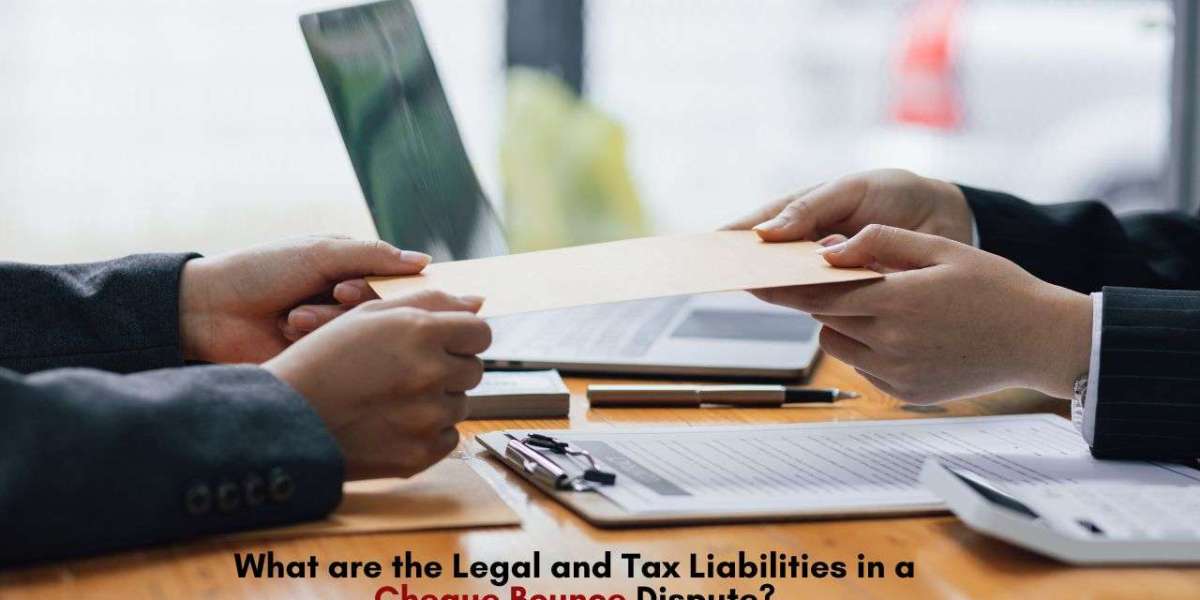 What are the Legal and Tax Liabilities in a Cheque Bounce Dispute?