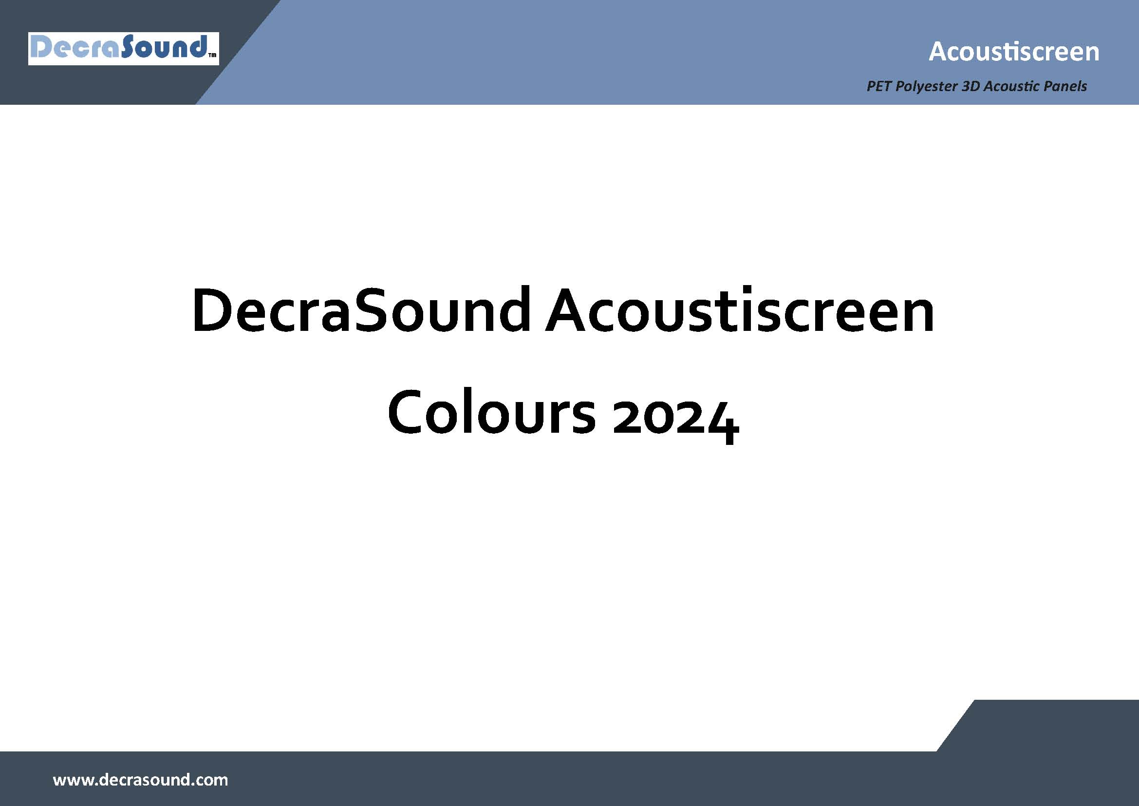 Polyester Acoustic Ceiling Panels - DecraSound