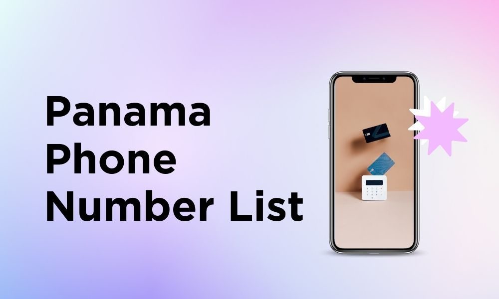 Panama Phone Number List | Panama Mobile Phone Number Data