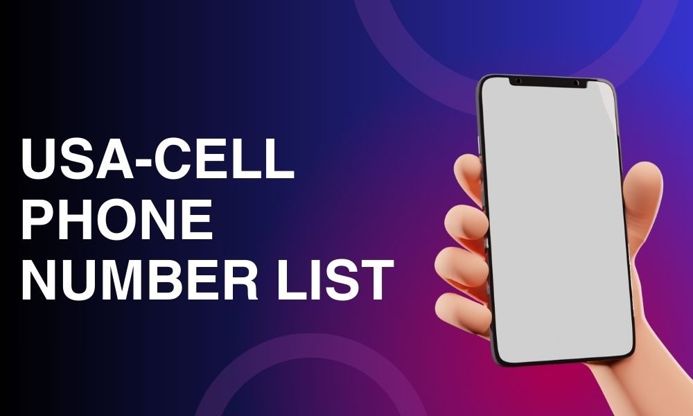 USA Cell Phone Number List | Accurate Mobile Number Database