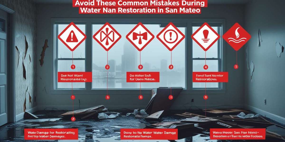 Avoid These Common Mistakes During Water Damage Restoration in San Mateo