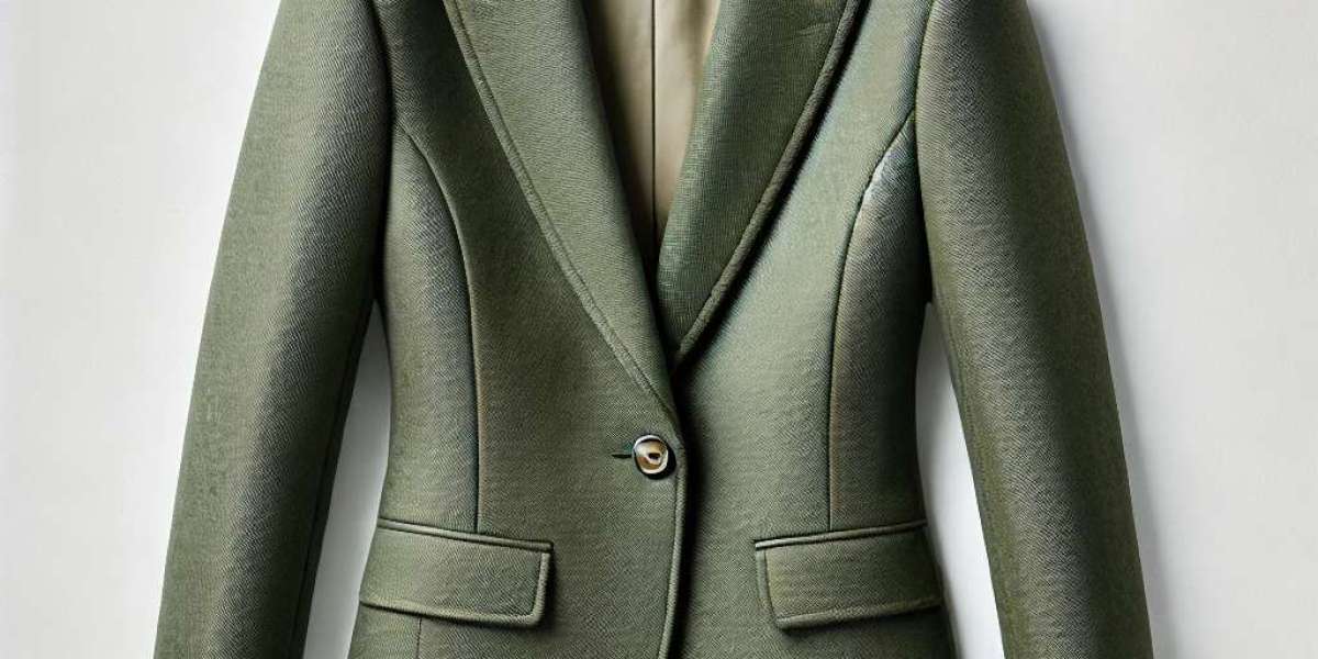 How to Style a Women's Olive Green Blazer?