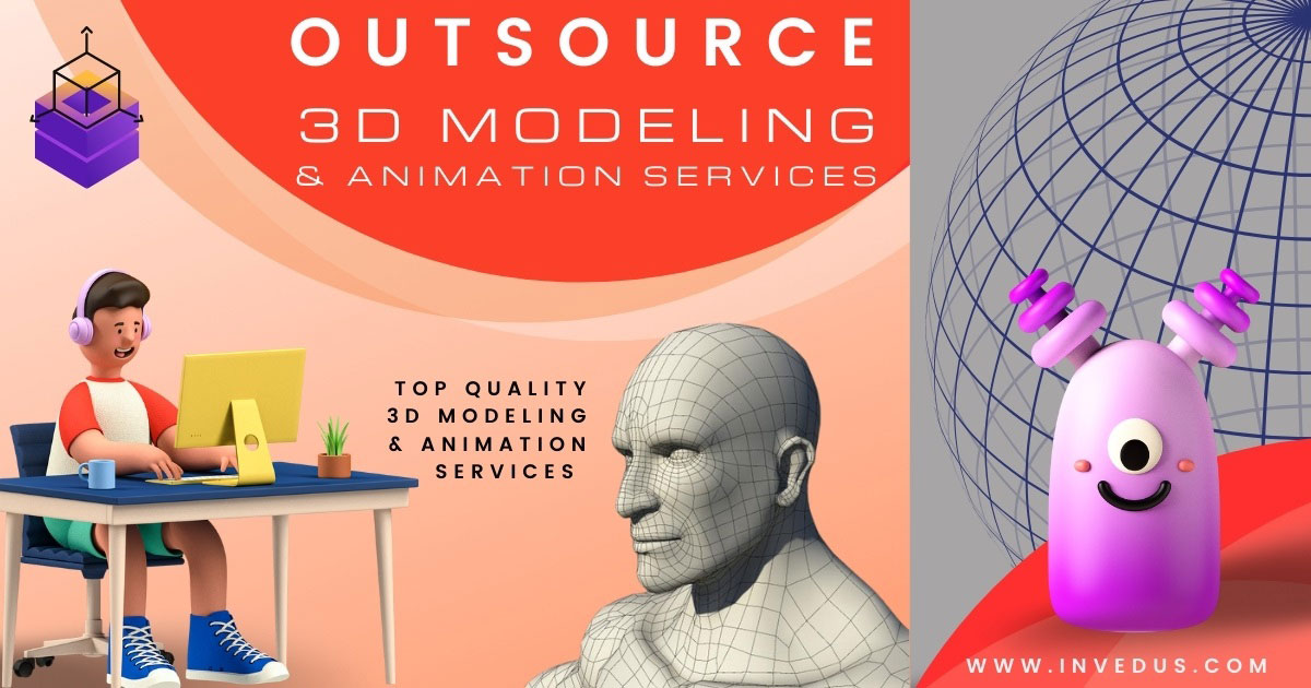 Outsource 3D Modeling and Rendering Services - Invedus