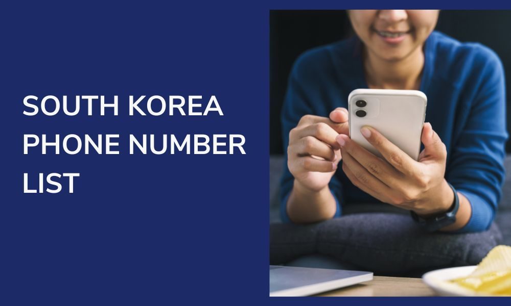 South Korea Phone Number List | Bulk Email Data