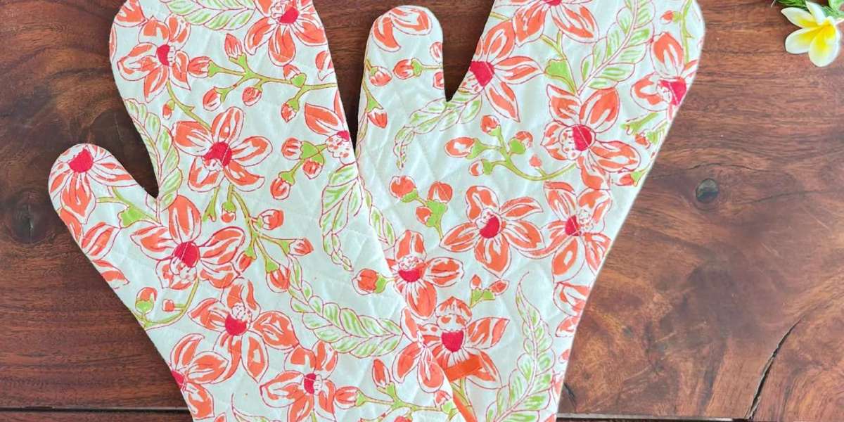 The Ultimate Guide to Hand Block Printed Oven Gloves Secure Kitchen Essentials