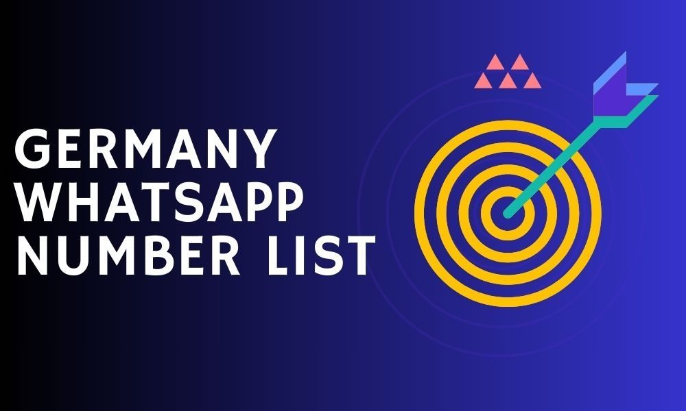 High Responsive Germany WhatsApp Number List Database