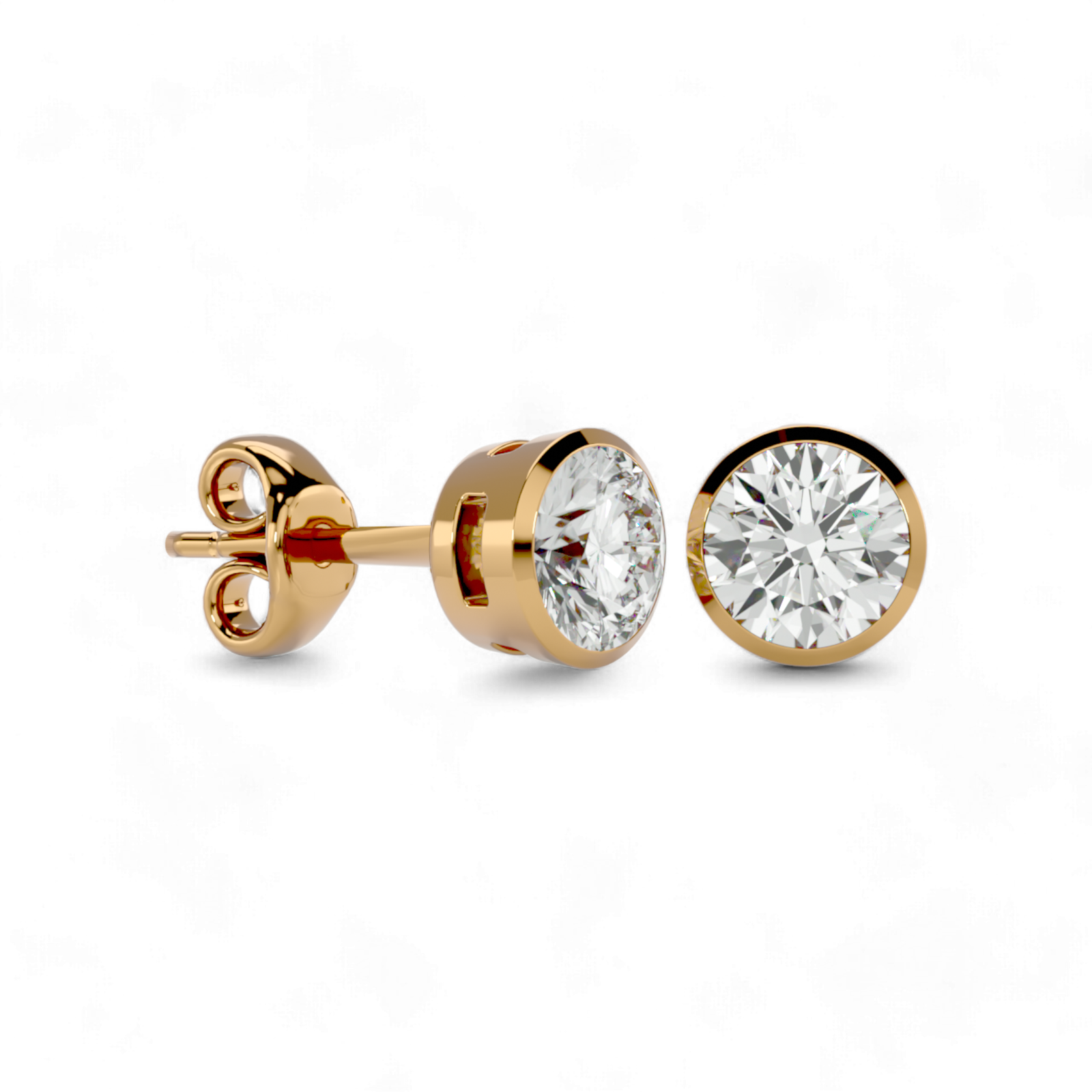 1 Carat Starlit Whisper Studs - Amaltas Jewels