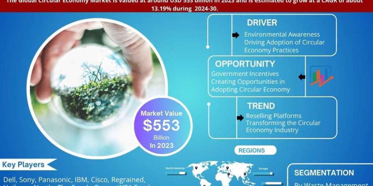 Circular Economy Market Trend, Size, Companies, Top Player, and Outlook 2024-30