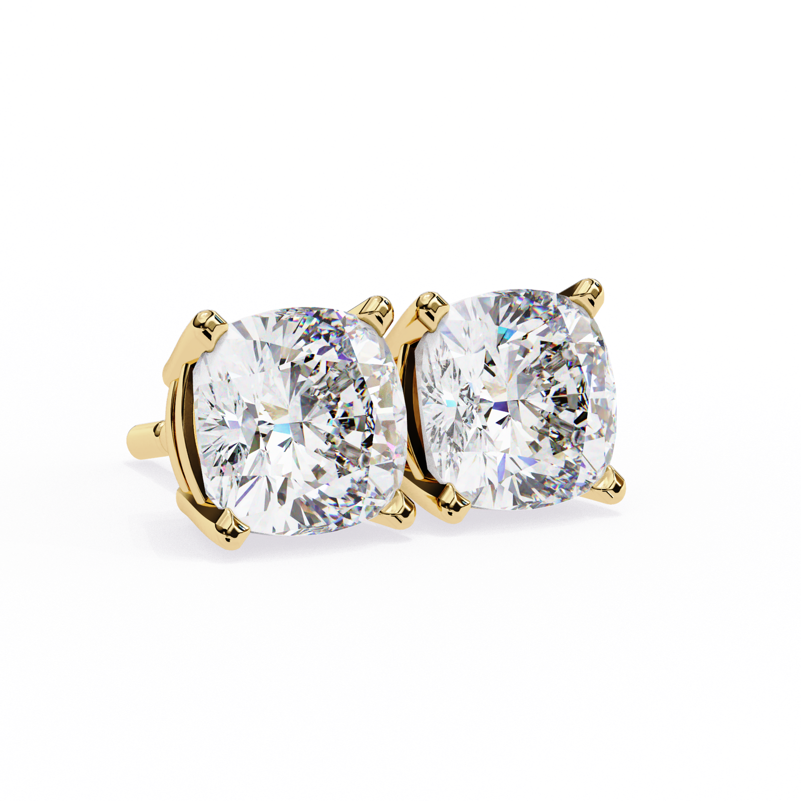 2 Carat Morning Dew Elegance Studs - Amaltas Jewels