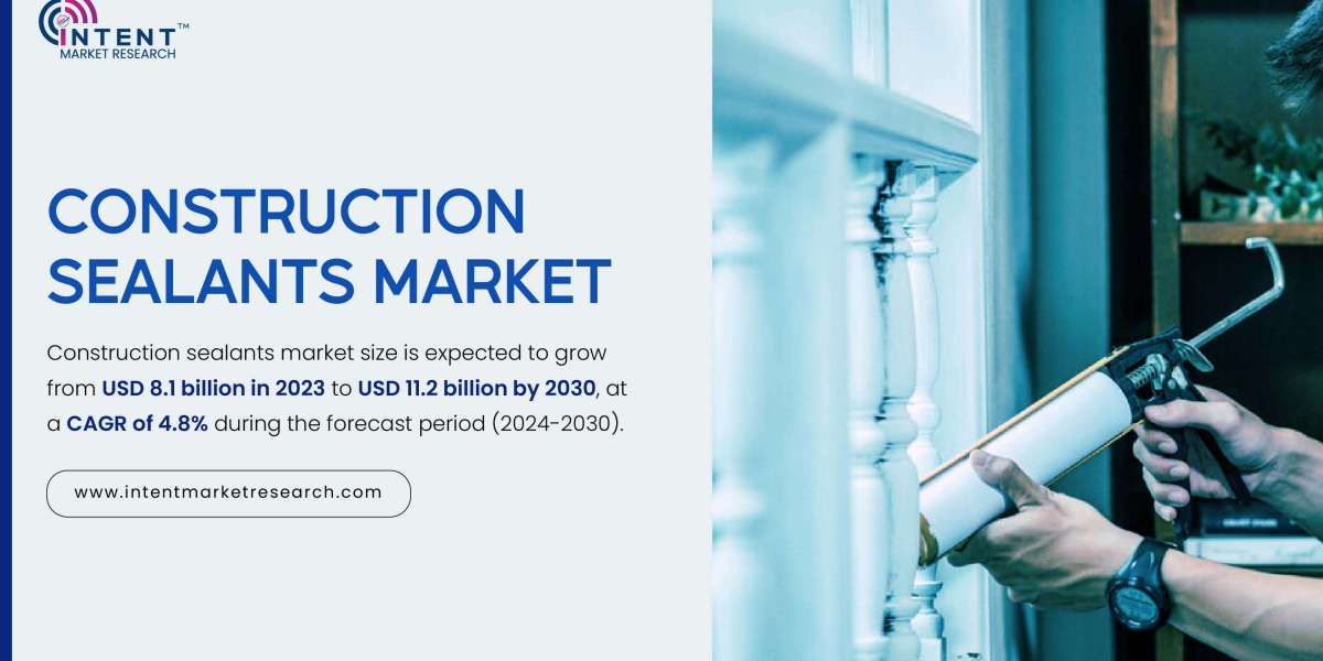 Construction Sealants Market to grow at a CAGR of 4.8% from 2023 to 2030