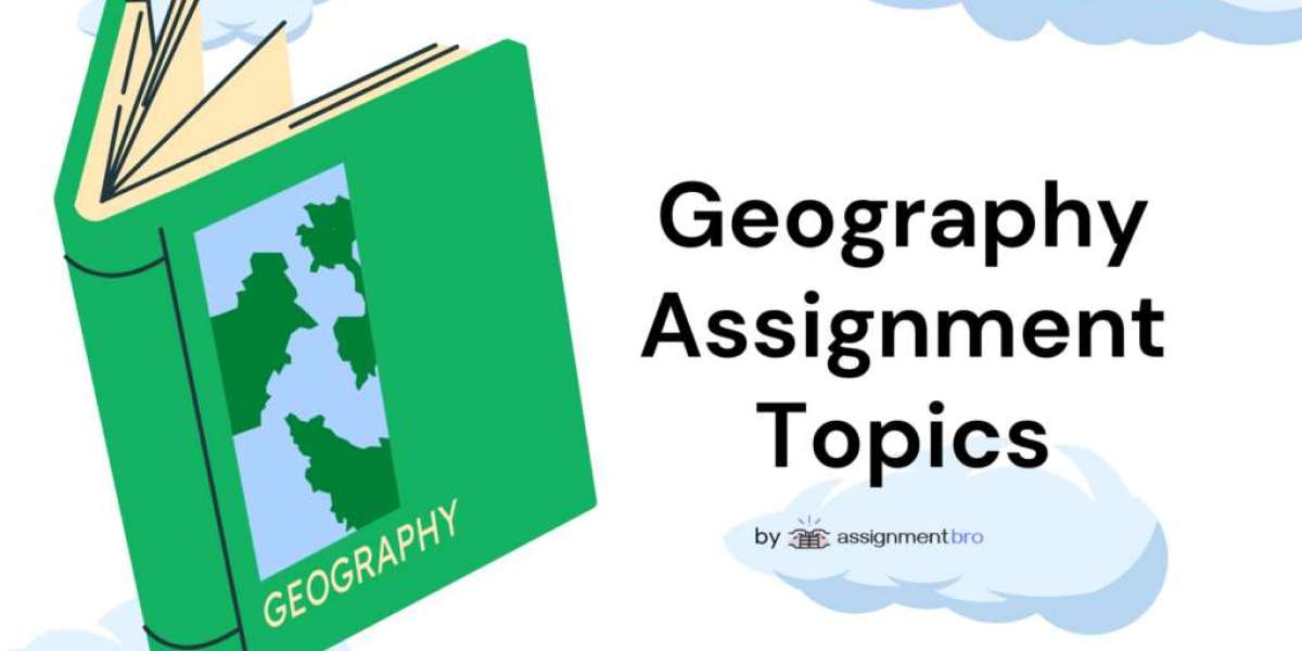 Geography Assignment Help by Makeassignmenthelp: Get Quick Assignment Assistance