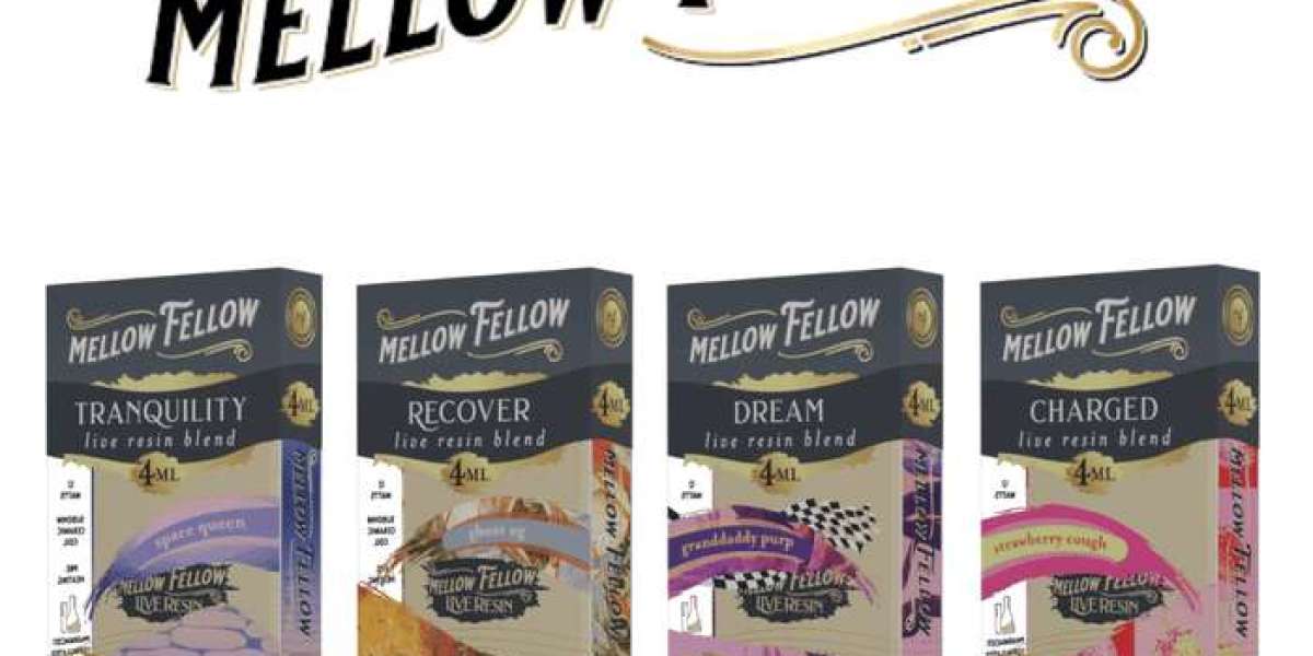 Buy Mellow Fellow Premium Blend Disposable THC Vape Device I 4ML