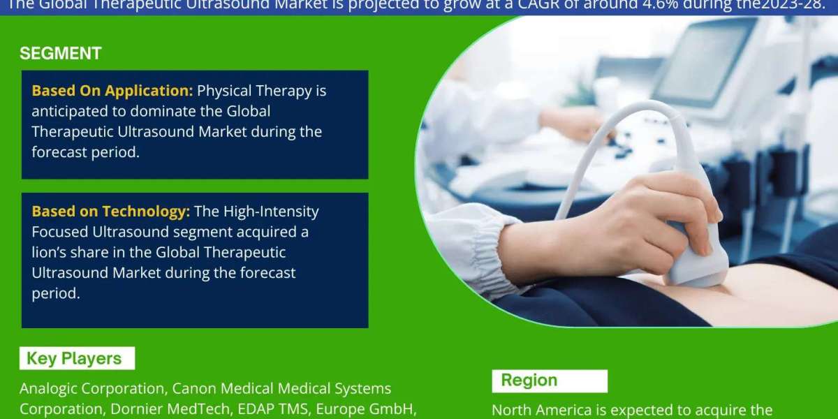 Exploring Therapeutic Ultrasound Market Opportunity, Latest Trends, Demand, and Development By 2028