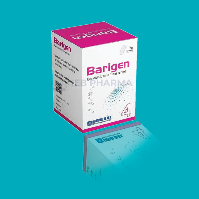 Baricitinib 4mg (Barigen) | Buy Generic Medicine IEB PHARMA