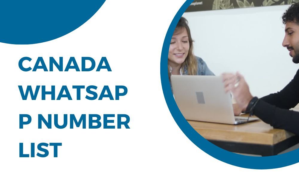 Canada WhatsApp Number List | Bulk Email Data