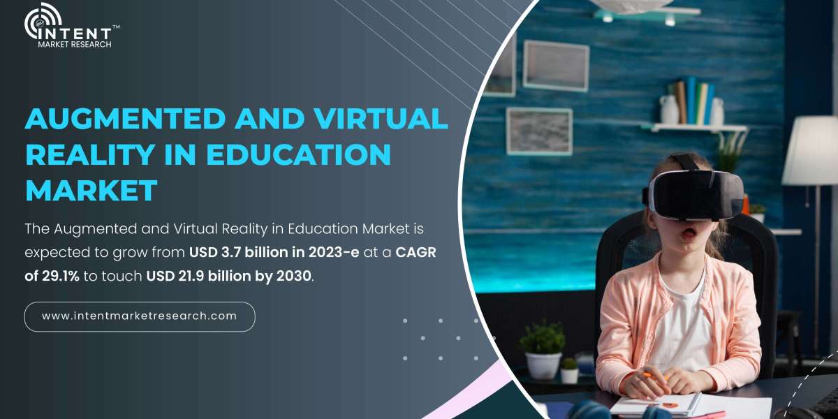 Augmented and Virtual Reality in Education Market growing at a CAGR of 29.1%,Size