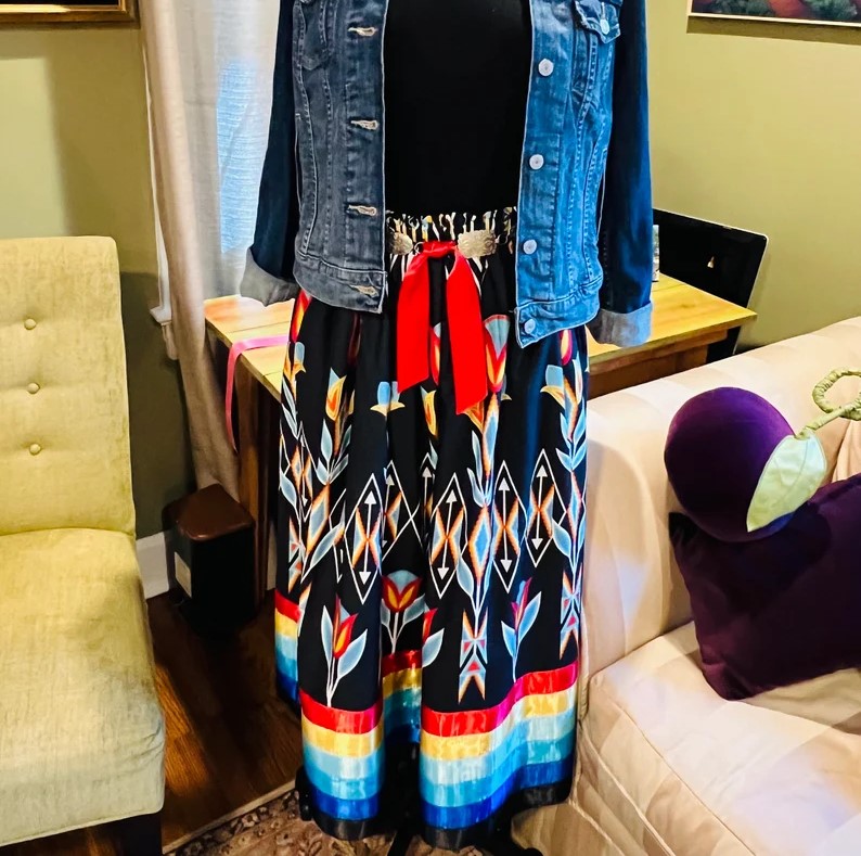 Native American Ribbon Skirts