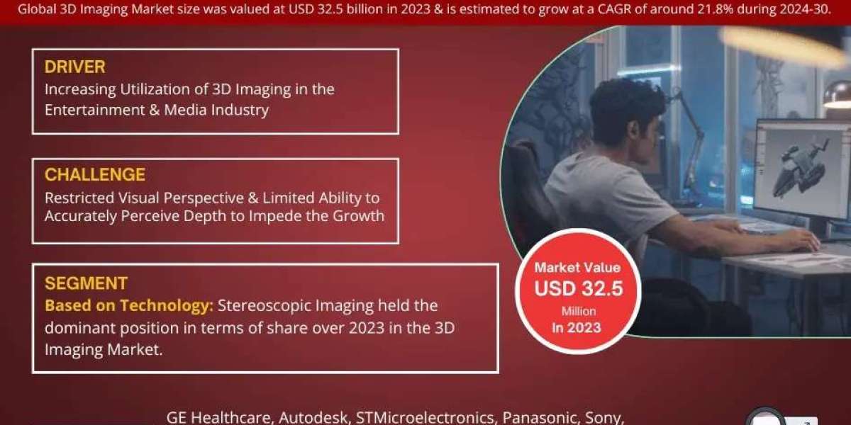 Exploring 3D Imaging Market Opportunity, Latest Trends, Demand, and Development By 2030| MarkNtel