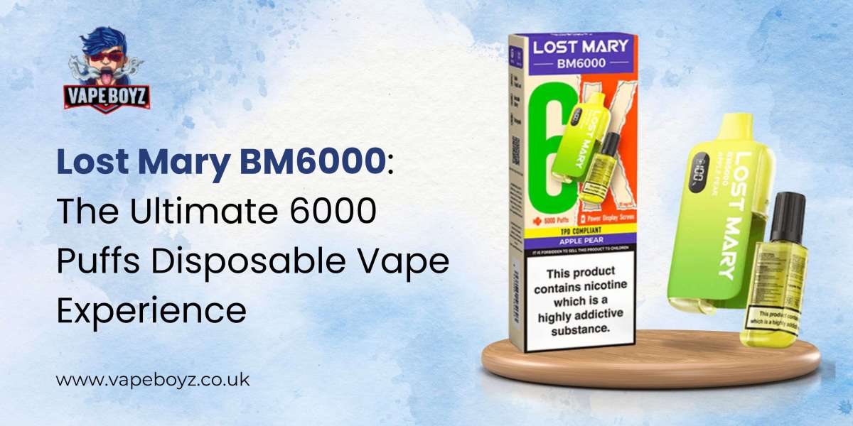 Lost Mary BM6000: The Ultimate 6000 Puffs Disposable Vape Experience