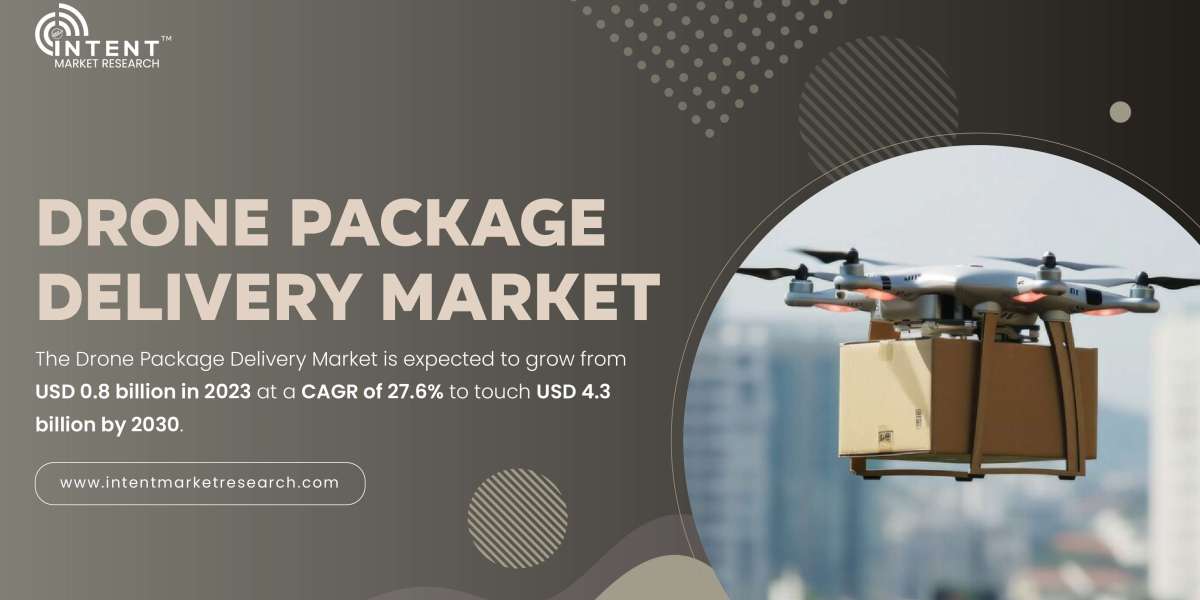 Drone Package Delivery Market Valued at USD 0.8 Billion in 2023, Surpassing USD 4.3 Billion by 2030